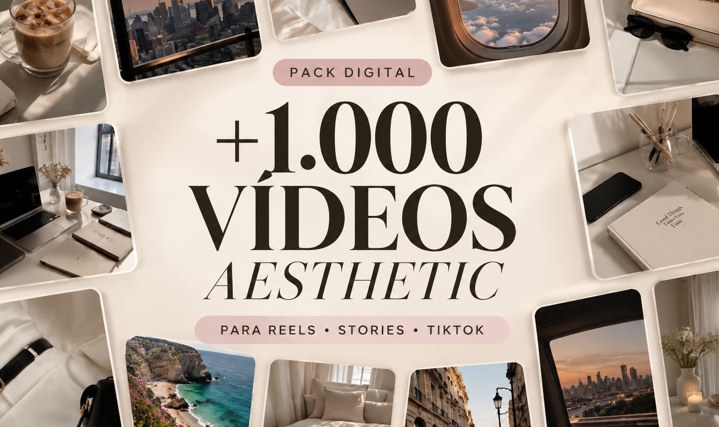 PACK 1.2K VÍDEOS DE FRASES PARA INSTAGRAM