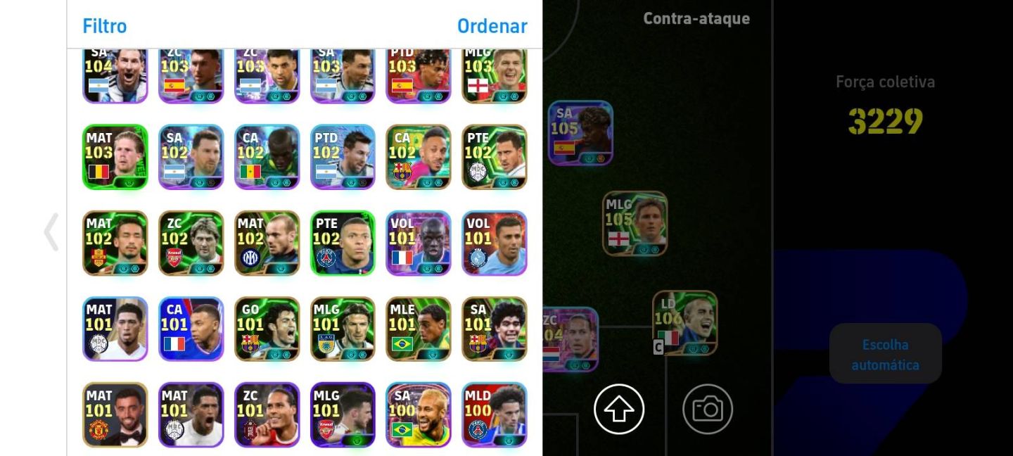 [CONTAS EFOOTBALL] A BRABA DO MESSI BIGTIME 2022 + TIME COMPLETINHO!!