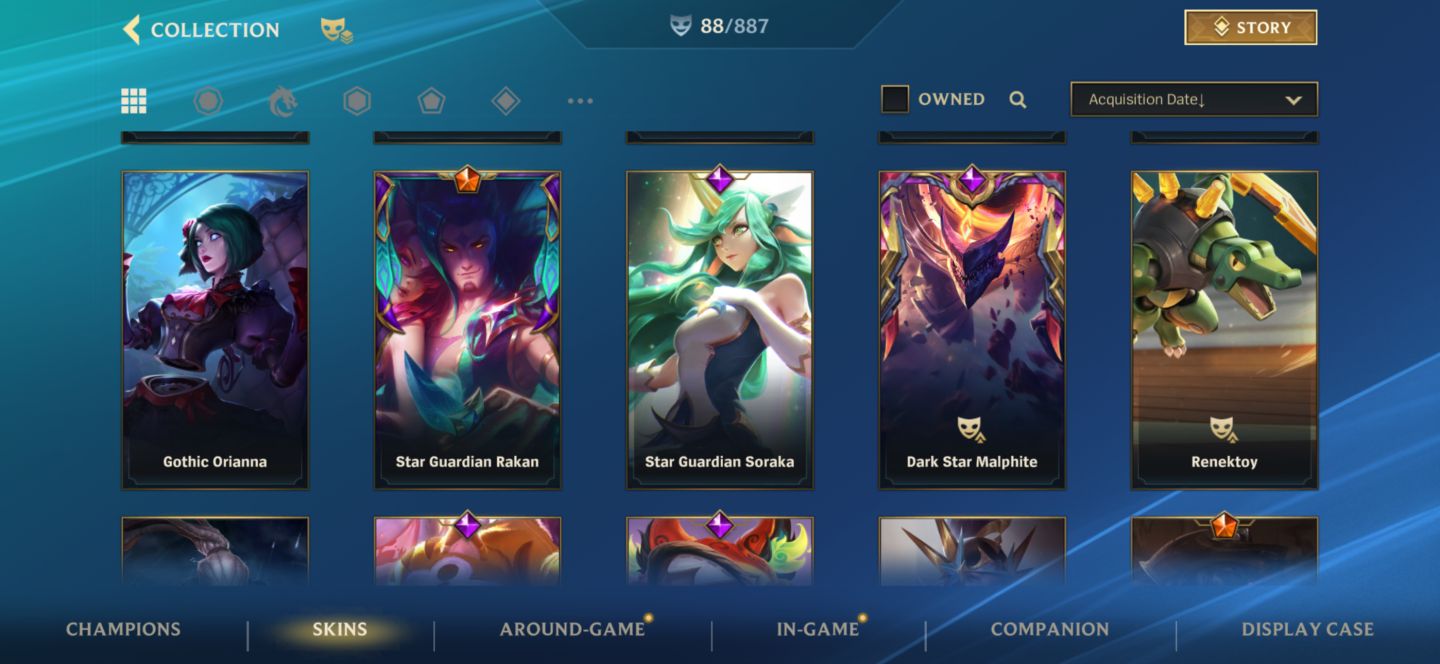 Conta wild rift main rakan