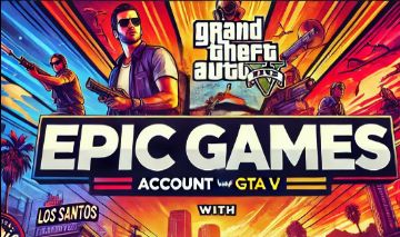 Conta Epic Games com GTA V + Jogos bônus - Epic Games - GGMAX