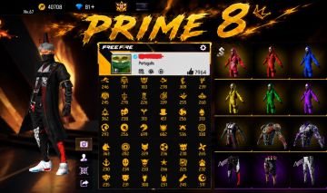 CONTA PRIME 8 GEMADA RARO