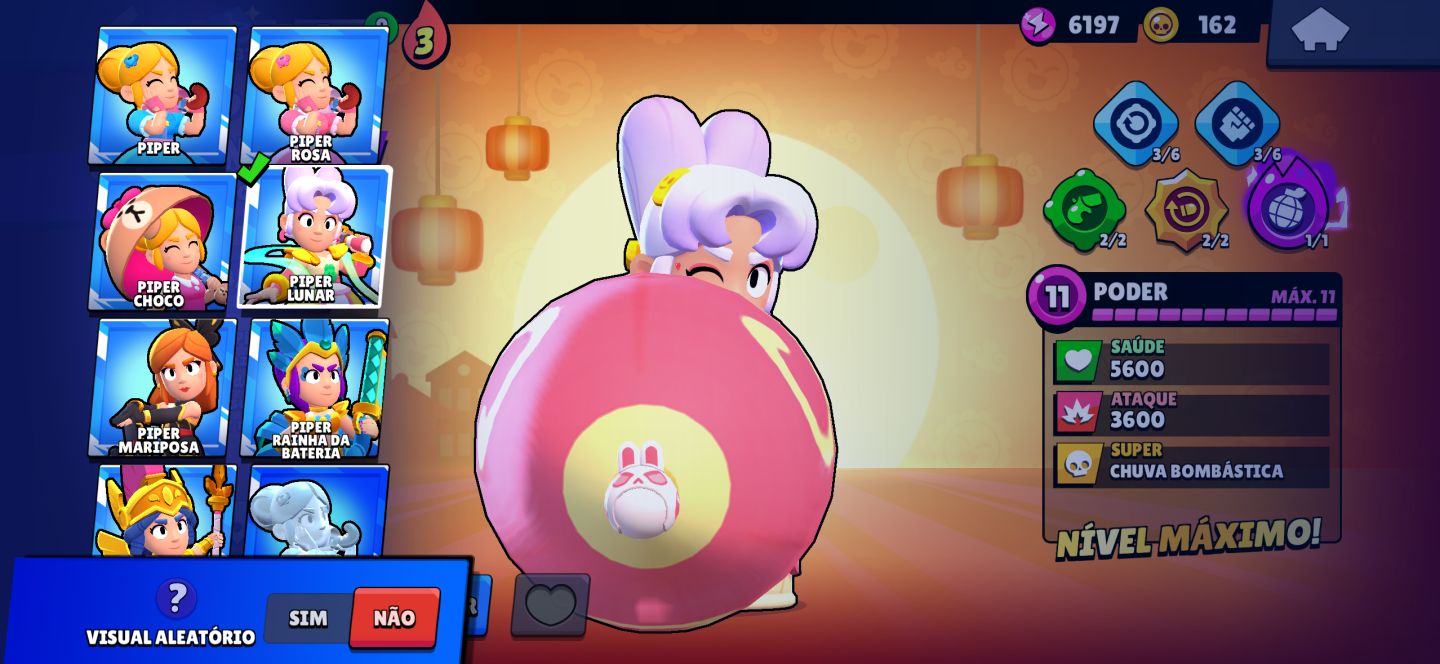 Conta brawl stars full, com varias skins exclusivas que não voltam mais, 50k+