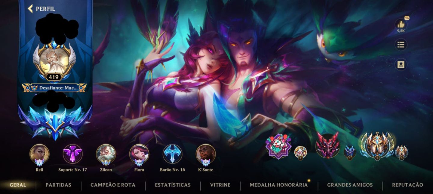 HIGH ELO,+150 SKINS+EMOTIONS e ICONES RAROS+D 2K INVESTIDO!NvLdROTA SUP17/TOP16