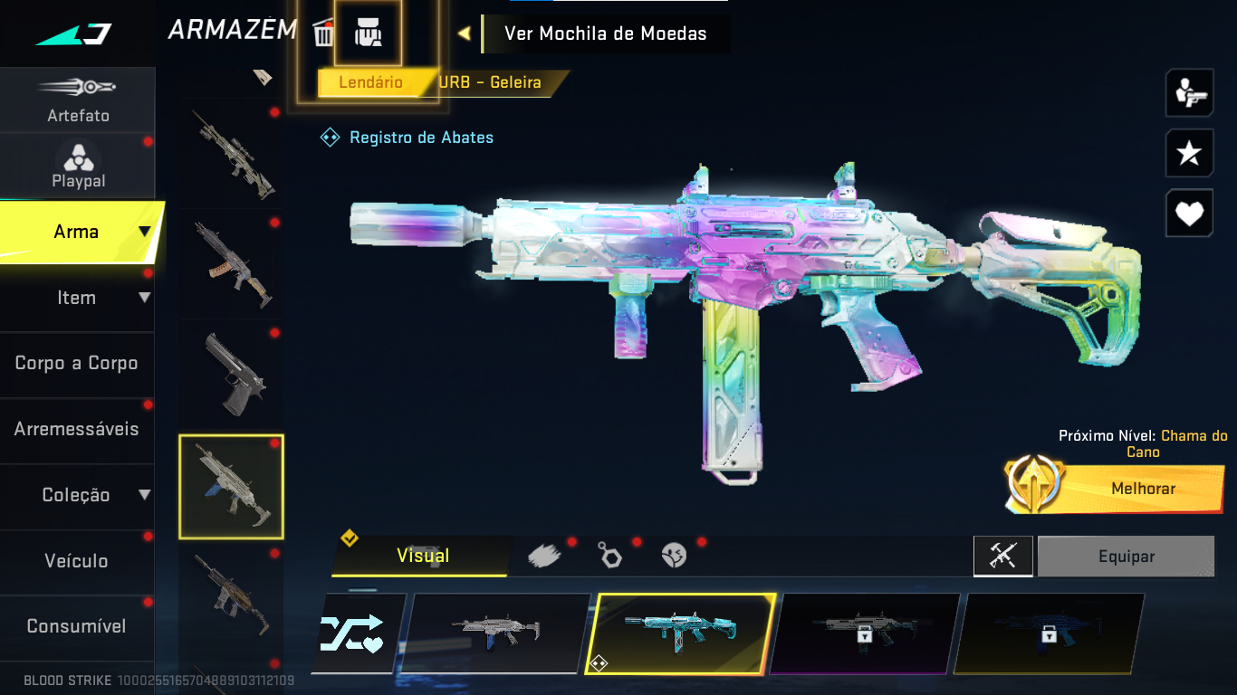 CONTA BLOOD STRIKE SKINS EXCLUSIVAS E LIMITADAS