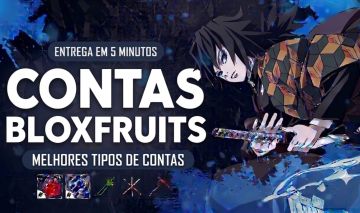 O MELHORES CONTAS DE [BLOX FRUIT] DO MERCADO