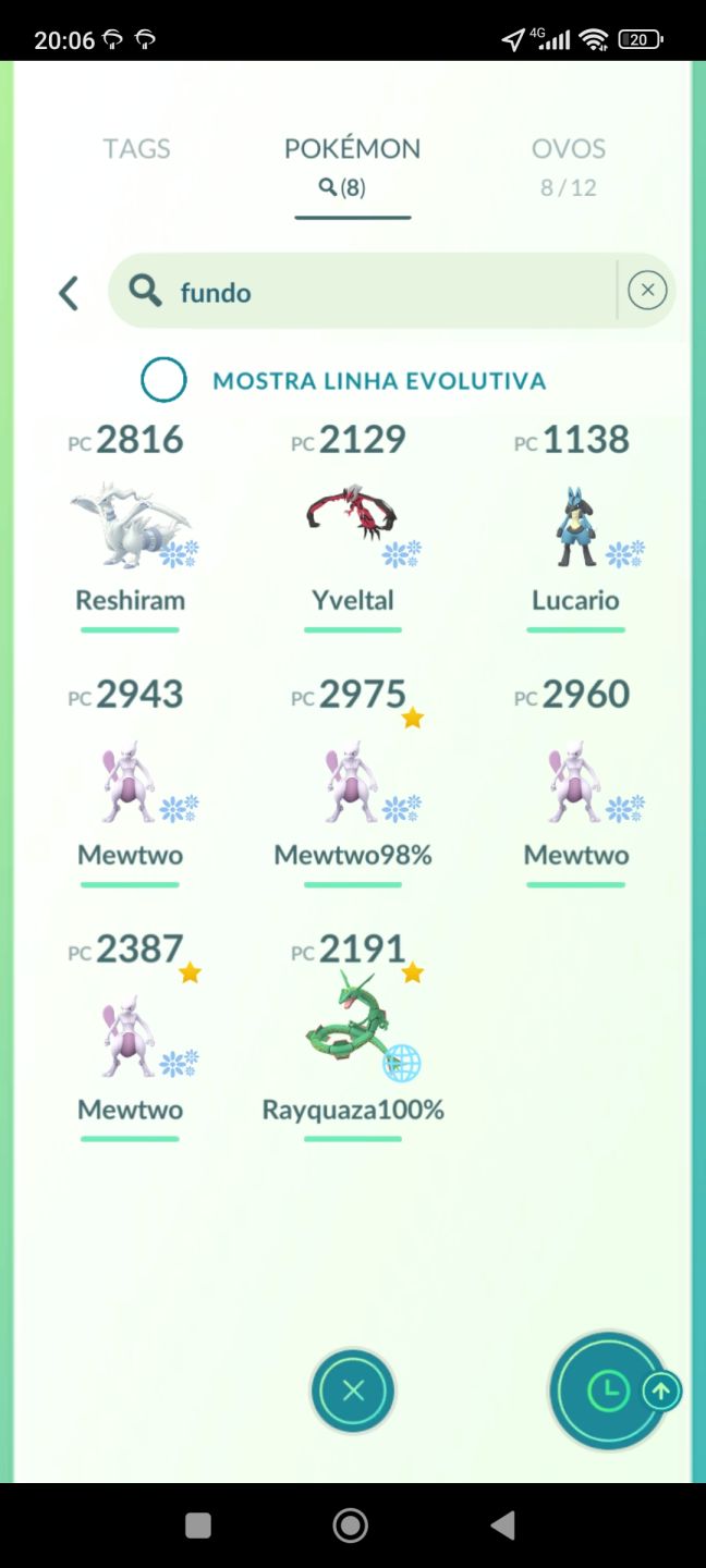 Conta level 53 + Rayquaza 100% com fundo raro