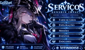 GENSHIN IMPACT SERVIÇO | VITINHO158