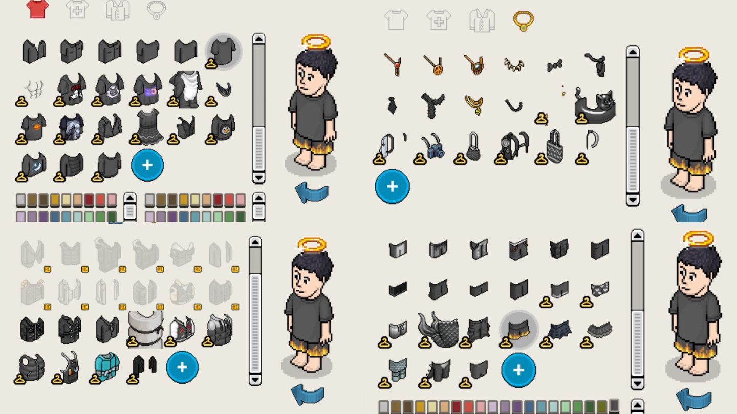 CONTA HABBO COM VISUS RAROS