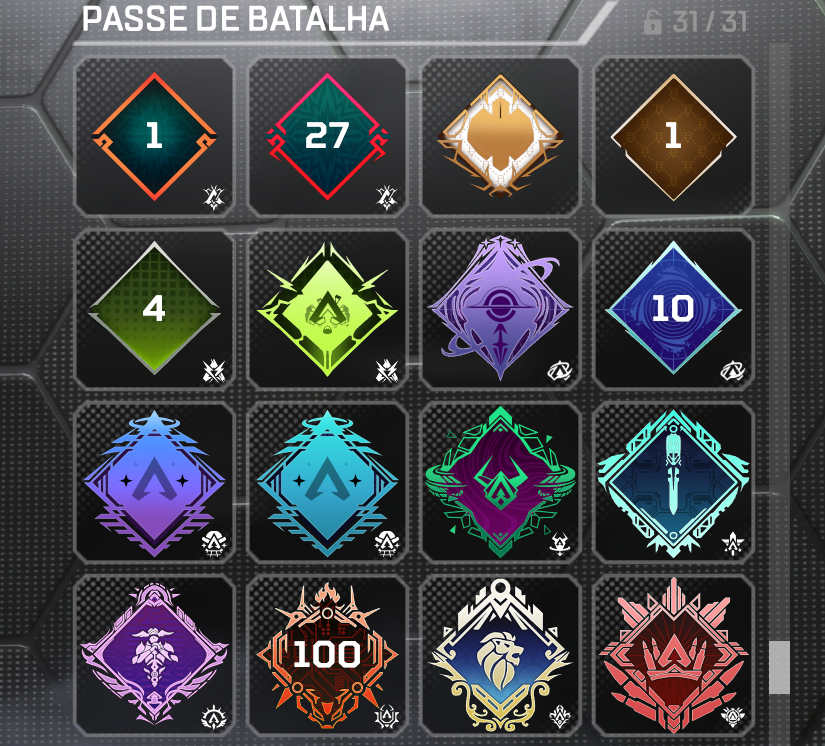Conta desde S1 ate algumas atuais + 3 heranças e mais de 300 skins lvl 300+ 3/4