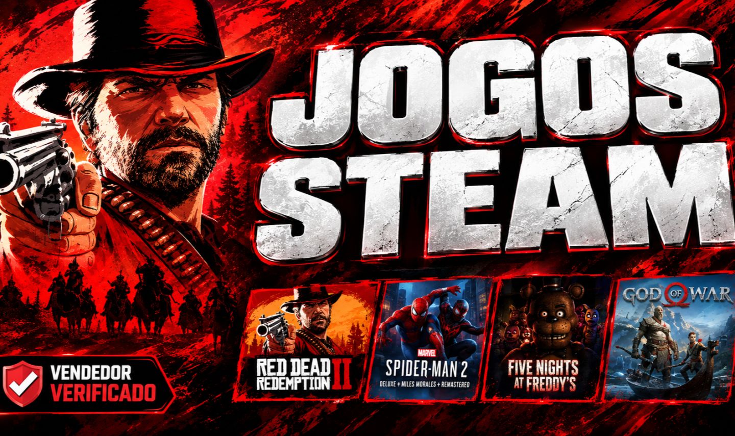 JOGOS PARA PC - CONTA STEAM OFFLINE | ESCOLHA O SEU JOGO