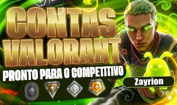 MENOR PREÇO CONTAS VALORANT [ESCOLHA SEU RANK] -- [ ENTREGA AUTOMÁTICA ]