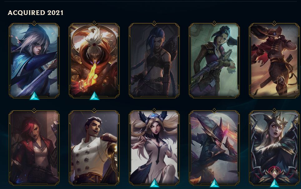 Conta mestre 1k+ pdl 62% WR || sem rico de ban || muitas skins + 20 baús