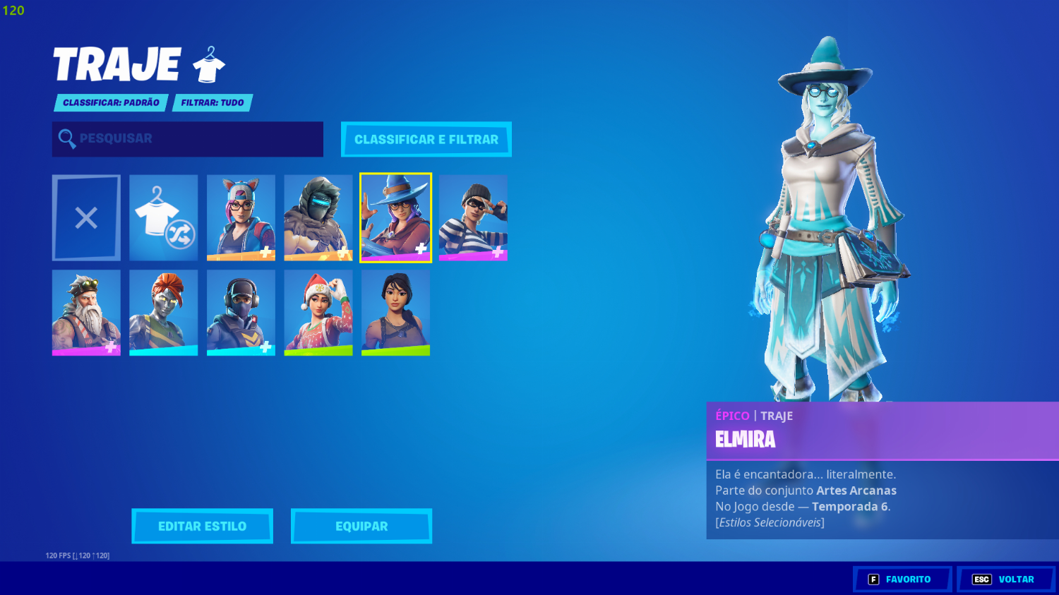 Conta fortnite