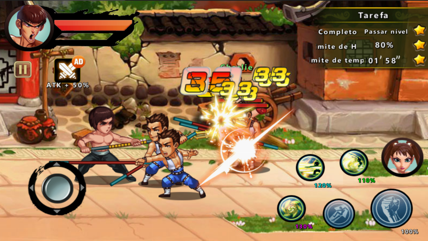 CONTA KUNG-FU ATTACK | OURO + DIAMANTE + CASH | ANDROID APENAS