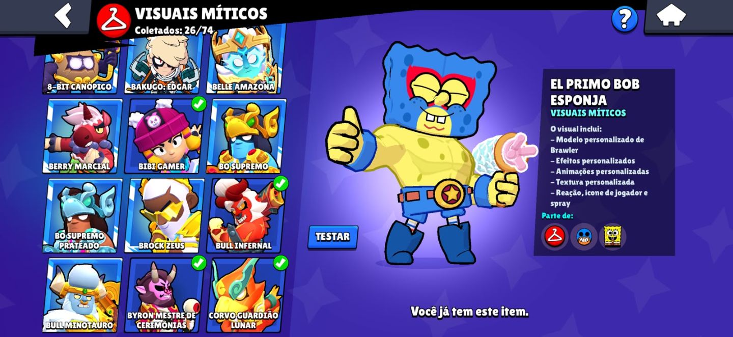 Conta brawl stars 80k+ (Preço negociavel)