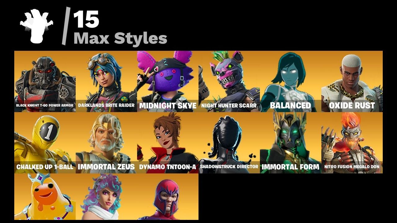 Conta Fortnite 61 SKINS/ Nick HE 30/ SPIDERMAN/ Freeza/ Cell/ Magneto