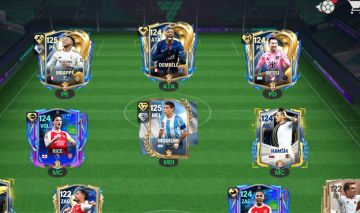 Conta EA fc mobile ger 125 top