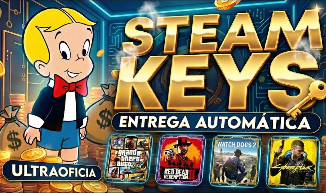 STEAM KEYS ALEATÓRIAS + BRINDE (ENTREGA AUTOMÁTICA)