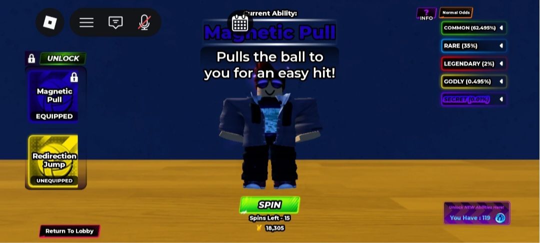 Conta de voleibol legends akuto OG kijo mais informações na descrição