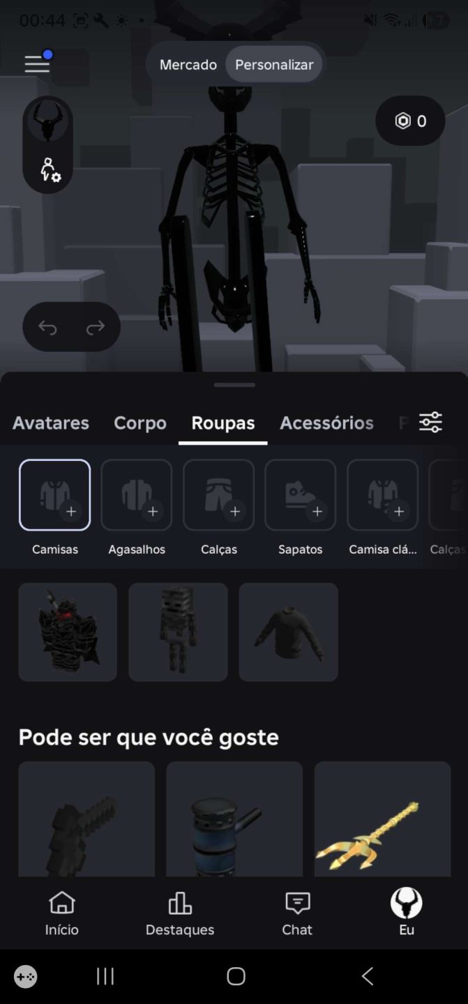 CONTA DE ROBLOX UPADA EM DIVERSOS JOGOS + SKINS