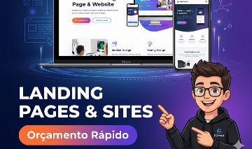 Desenvolvo sites landing pages e SaaS