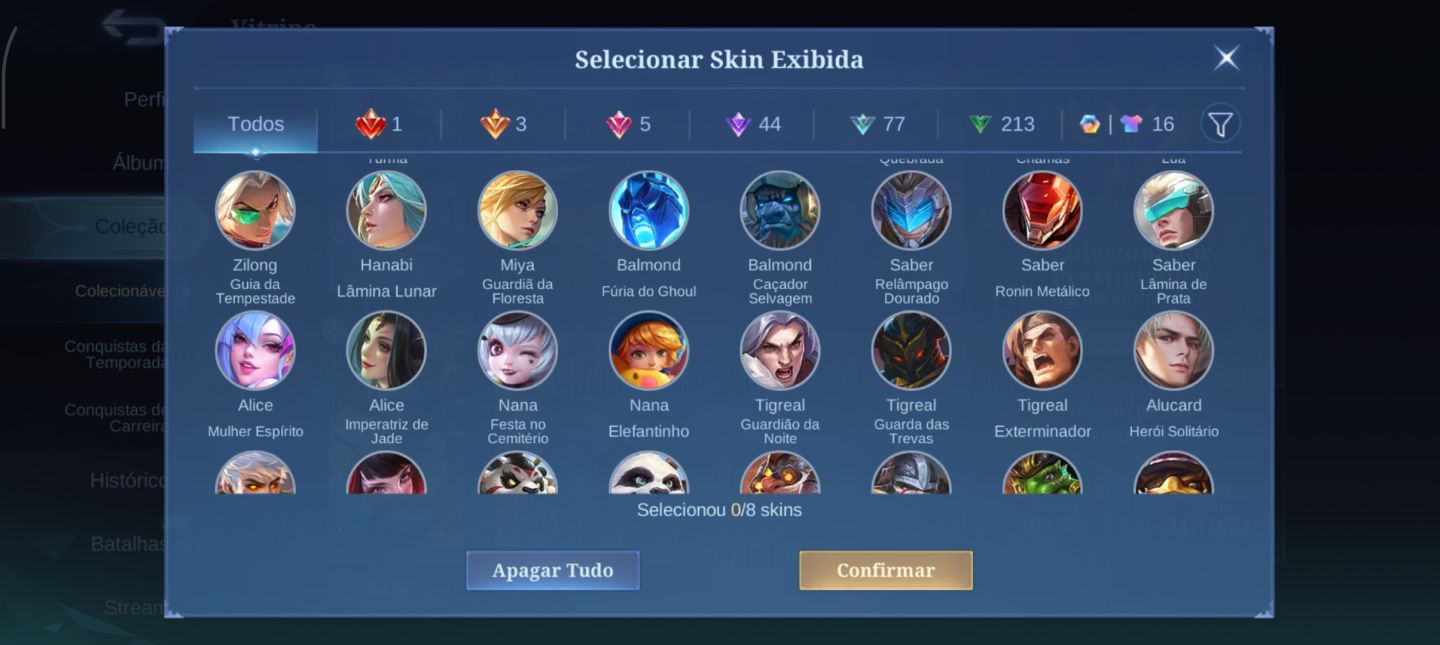 Conta Mobile Legends