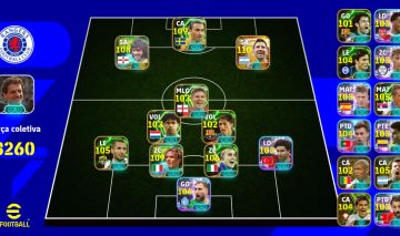 CONTA EFOOTBALL ELENCO FORTE | FORÇA COLETIVA 3260