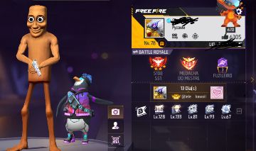 Conta de ff antiga 2018 +skins