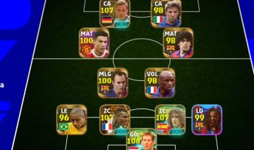 CONTA EFOOTBALL COM 3220 DE FORÇA + TIME LEGENDS + DESAILLY BIG TIME + PUYOL