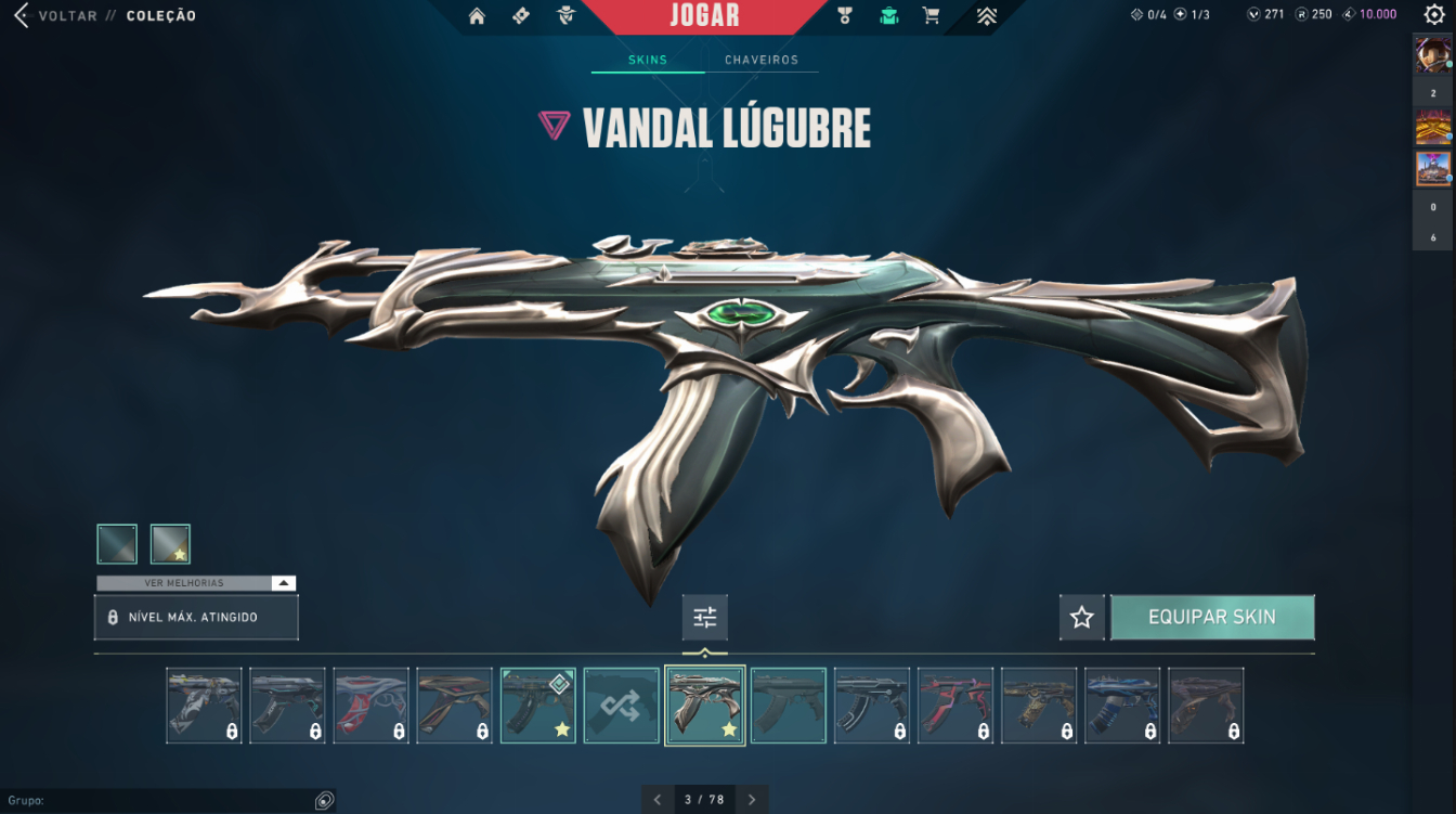 CONTA VALORANT COM SKINS RARAS FULL ACESSO
