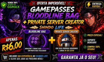 BLOODLINE BAG E PRIVATE SERVER NA SUA CONTA!