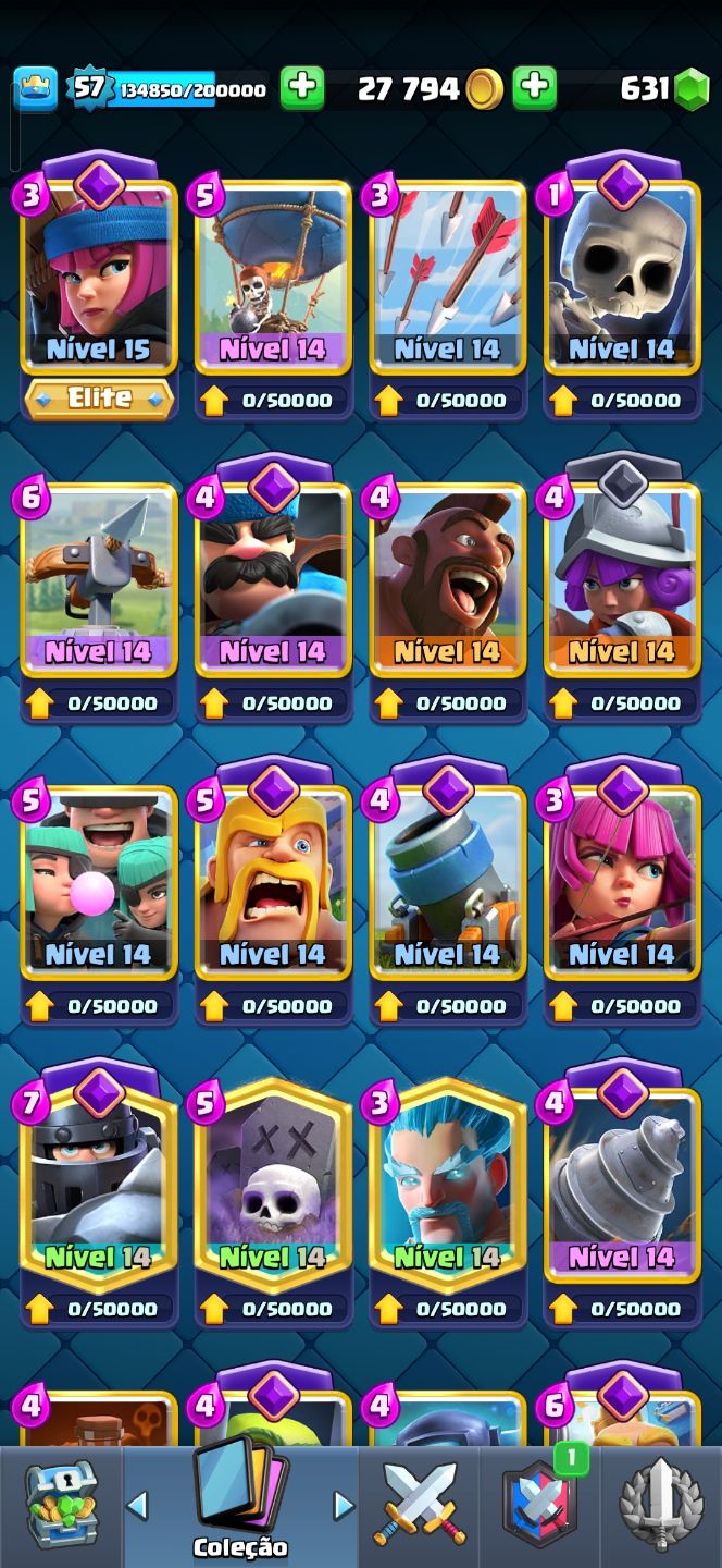 Conta supercell com clash e brawlstars muito upados