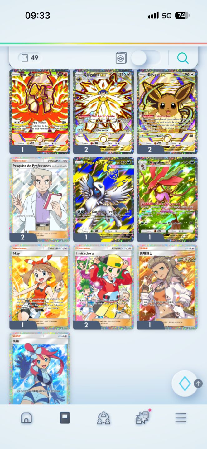 2 doce raro coroa, 2 pokebolas coroa 2 prof