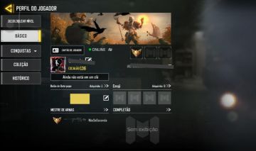 CONTA COD Mobile level 136 - M4 OURO NEGRO REAL + GHOST FURTIVO + 57 ÉPICAS