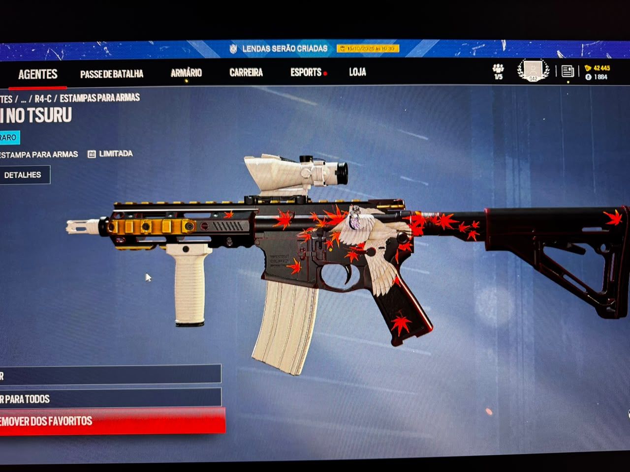 Conta nivel 942 de 2018 , skins antigas , 30 elites e mais de 4 mil itens