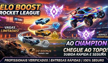 ROCKET LEAGUE ELO BOOST COM RAPIDA ENTREGA E 100% SEGURO!