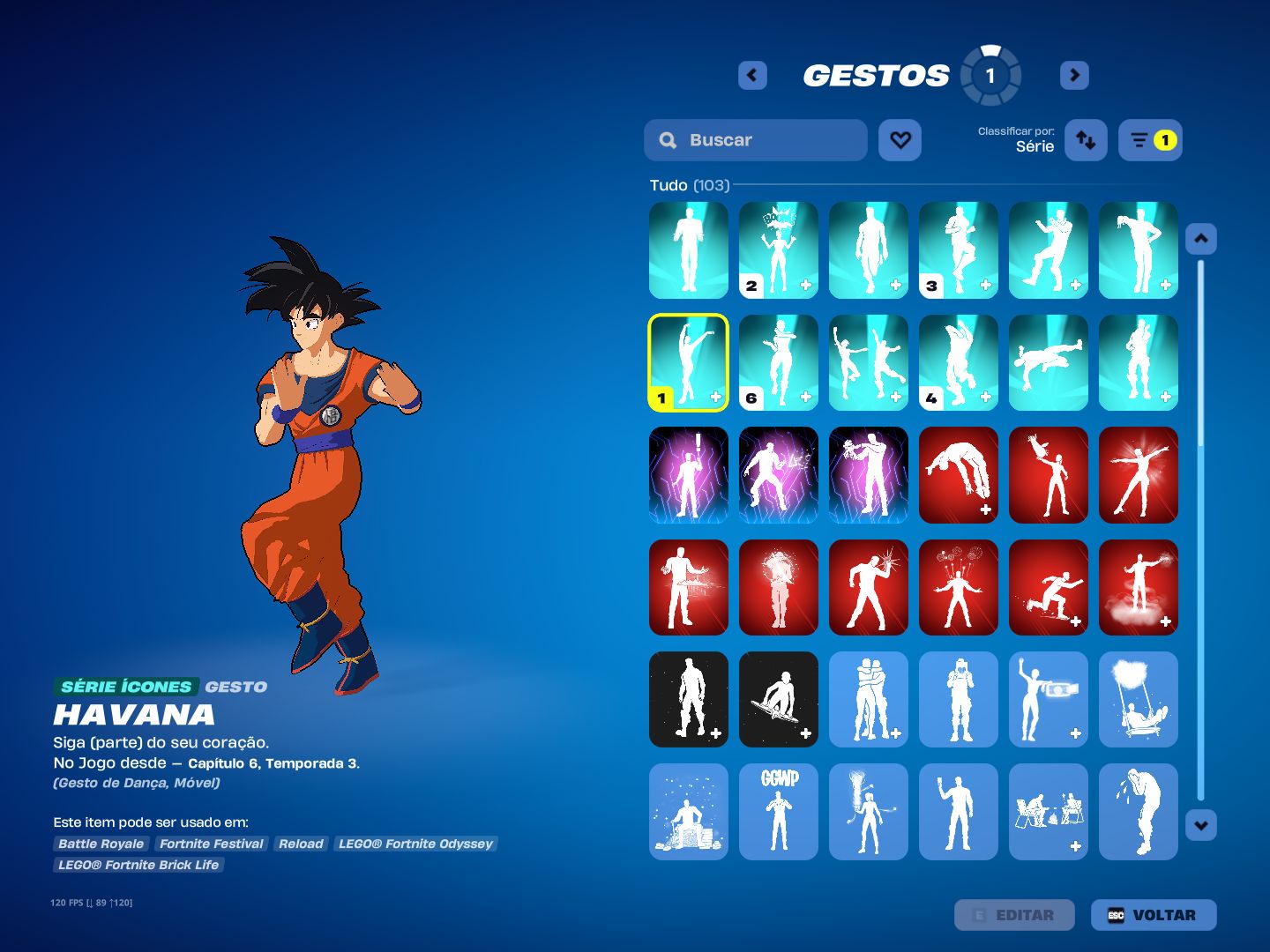 CONTA DE FORTNITE COM 119 SKINS [FA] EPIC GAMES / PSN / XBOX