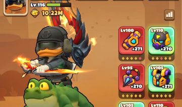 CONTA NO JOGO DUCK SURVIVAL 10 MILHÕES DE PODER!!!!