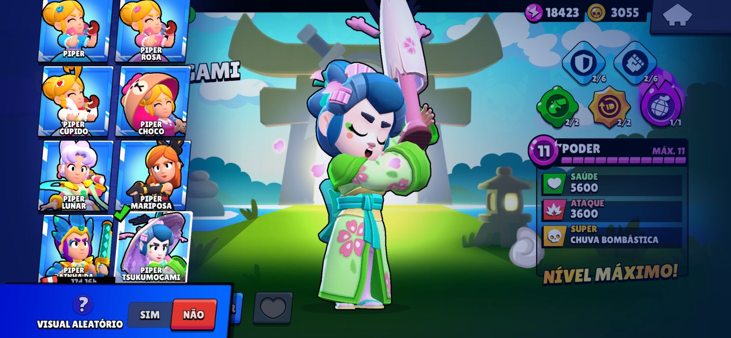 Conta rara brawl stars + conta de clash royale upada