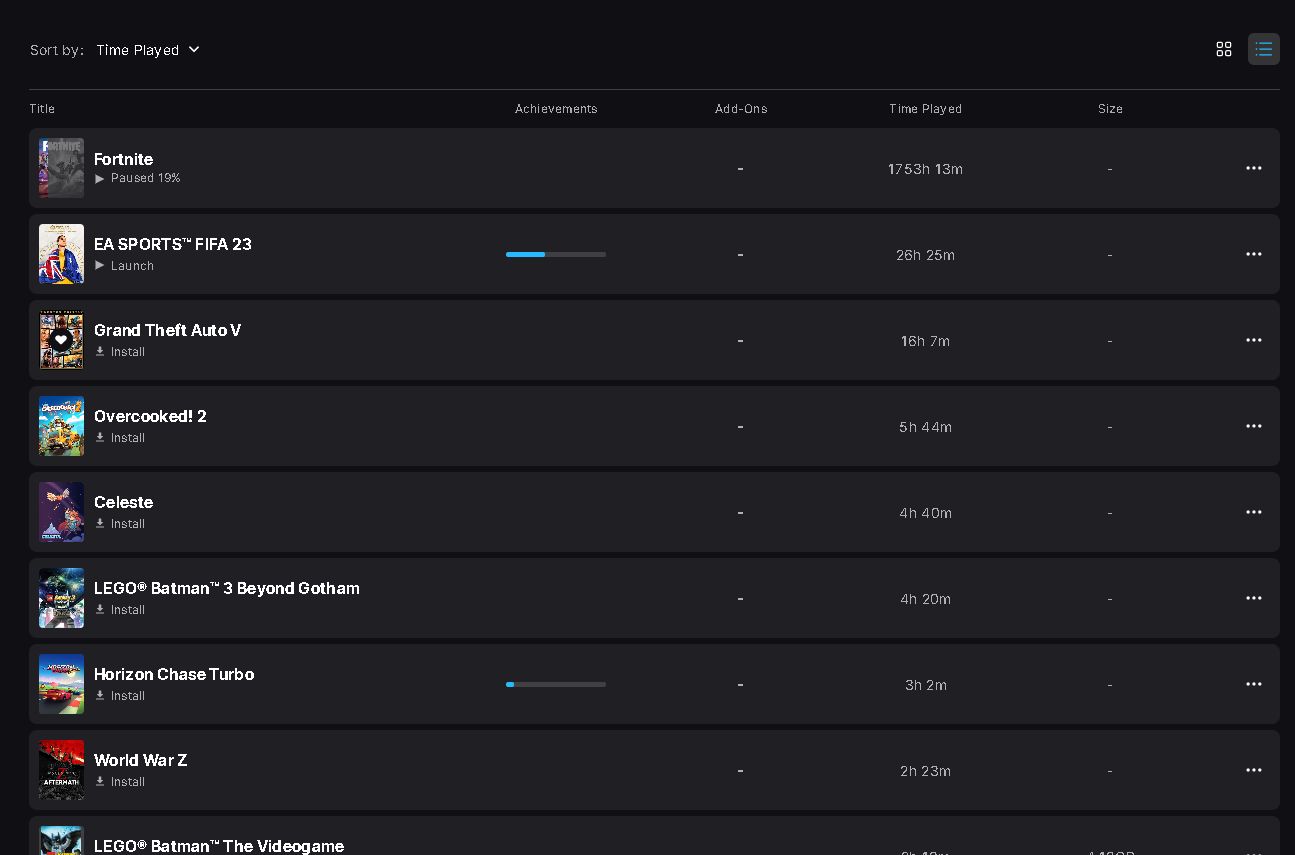 Conta Fortnite/Epic games + conta EA de brinde e GTA 5 na conta