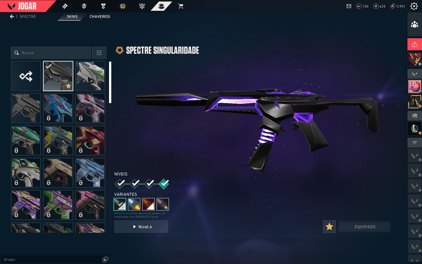 Conta Valorant Low Elo com Bastante Skin - PREÇO BAIXO PRA SAIR LOGO