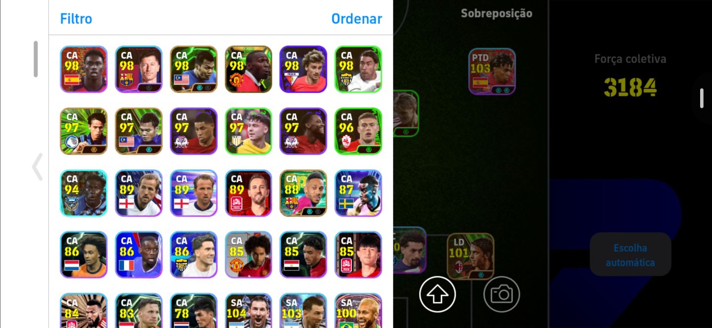 Conta efootball disponível