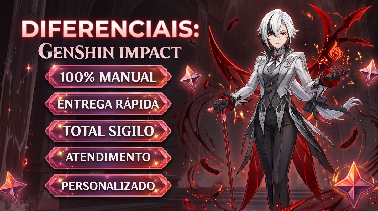 [O MELHOR PREÇO] Serviços Genshin Impact - Exploração, Abismo, Quests, Farm etc