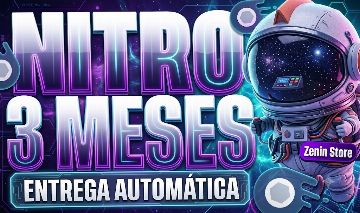 [MEGA PROMOÇÃO] DISCORD NITRO 3 MESES + BRINDE - ENTREGA AUTOMATICA