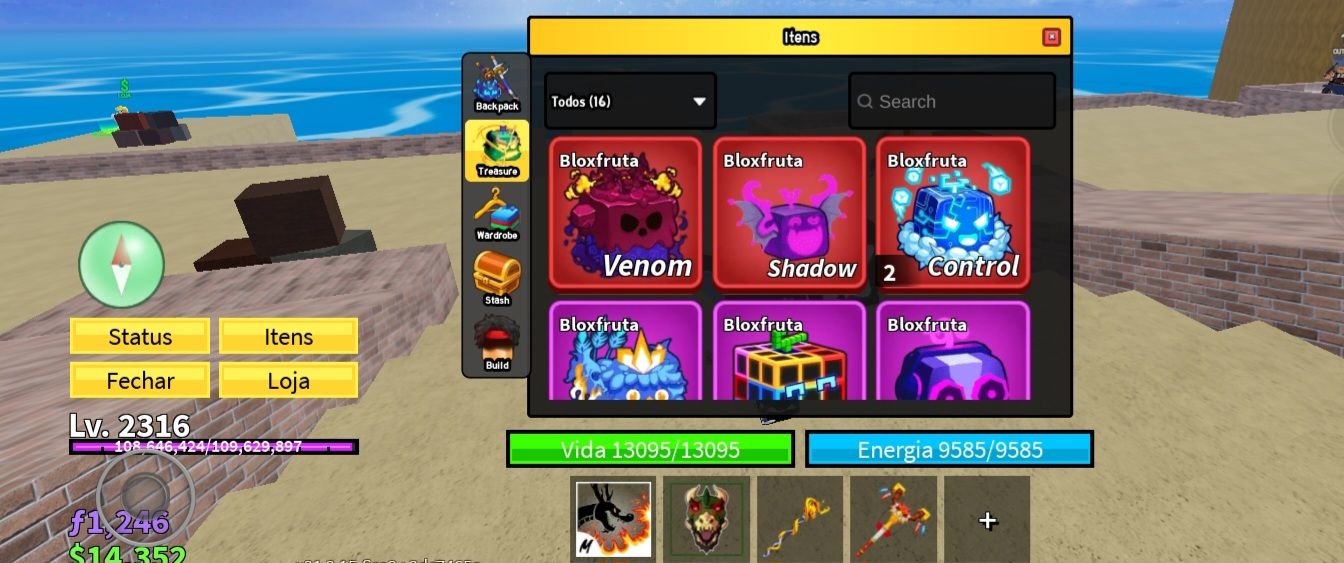 ( PROMOÇÃO) 18K+ GASTOS CONTA BLOX FRUITS + FISCH