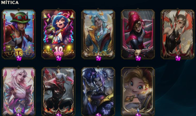 Conta League of Legends Gold 2