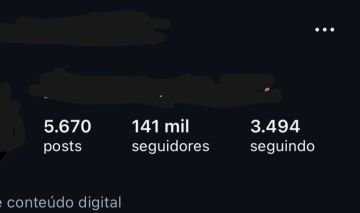 Conta instagram 140k engajamento real
