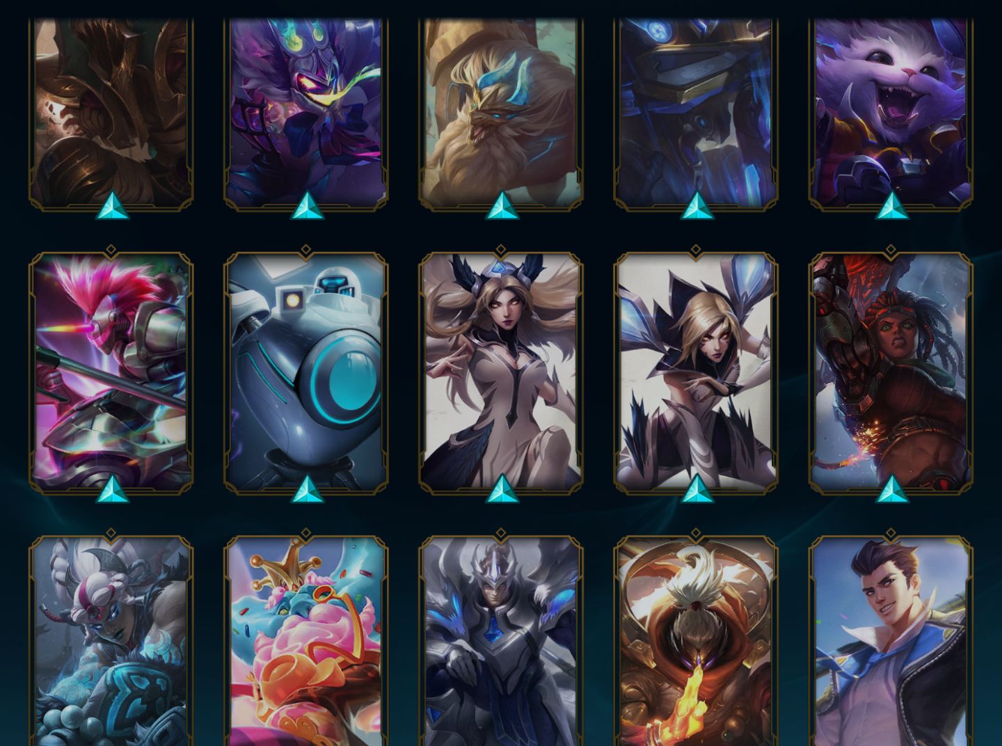 Conta Platina/esmeralda League Of Legends com SKINS Boas. ( LOL ) FULL ACESSO
