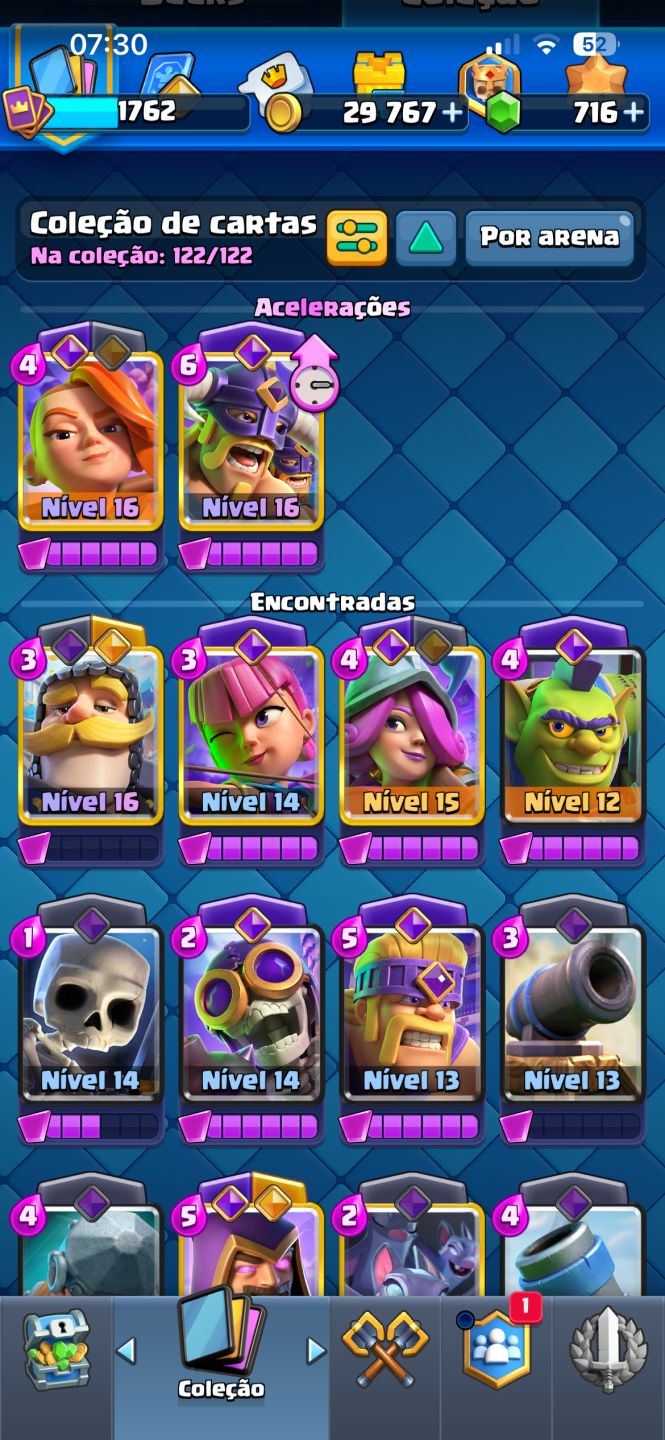 Conta Clash Royale 13.200 Troféus| Todas as Cartas | 20 Evoluções | 11 Nivel Max