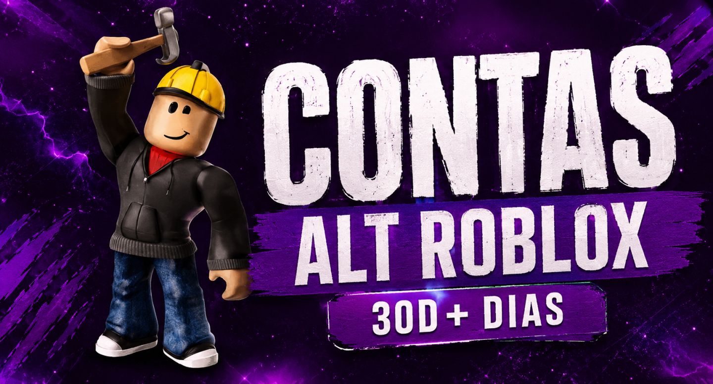 CONTAS ALT ROBLOX VAZIAS